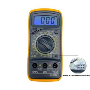Kit de Ferramentas 17 Peças com Ferro de Solda 60W + Multímetro e Acessórios
