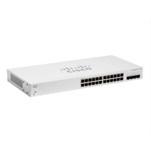 Switch 24 Portas Gigabit com 4 SFP+ 10G CBS220-24T-4X-NA CISCO