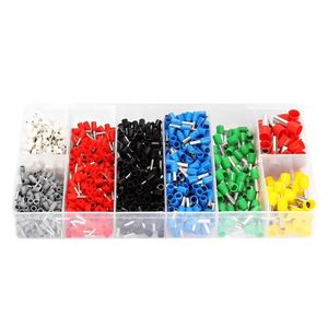 Terminal Ilhós Isolado Elétrico Misto kit com 1.200 Unidades 08 Modelos