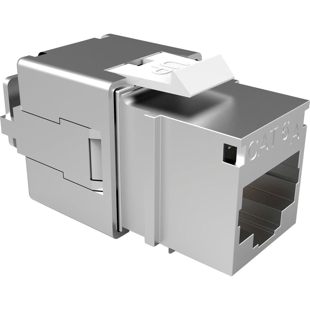 Keystone RJ45 Cat6A Gigalan Blindado