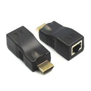 Extensor HDMI Via 1 Cabo de Rede Até 30mts sem Fonte