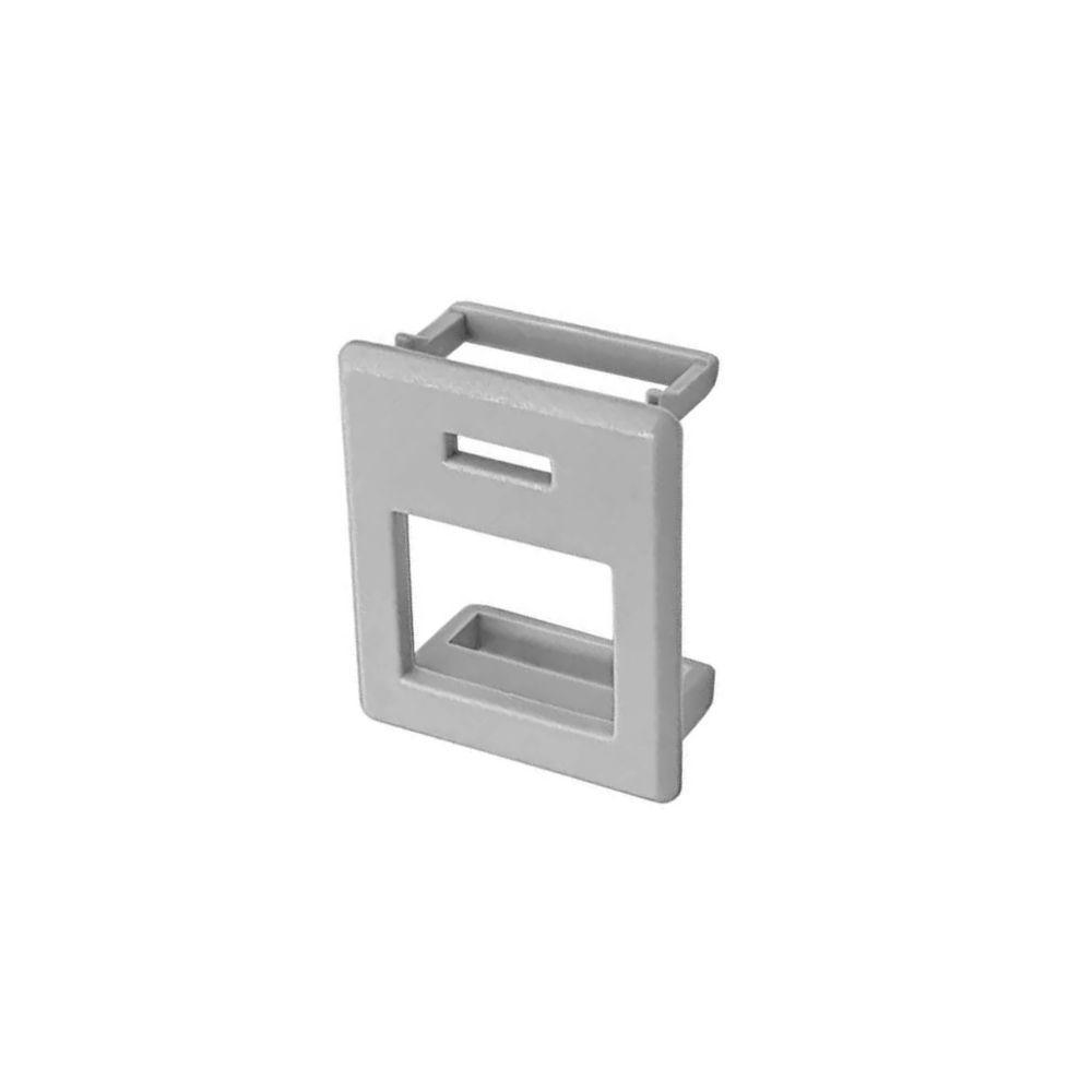 Colar para Keystone RJ45 Cinza