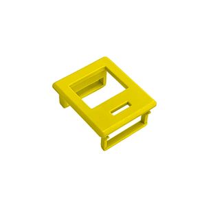 Colar para Keystone RJ45 Amarelo