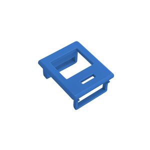 Colar para Keystone RJ45 Azul