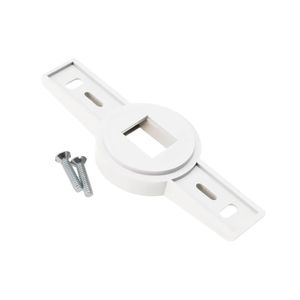 Adaptador Padrão Eletrica para 1 Porta RJ45 Branco