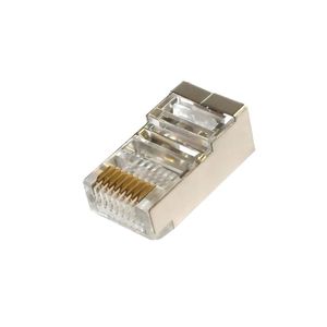 Conector Rj45 CAT6 de Passagem EZ Blindado