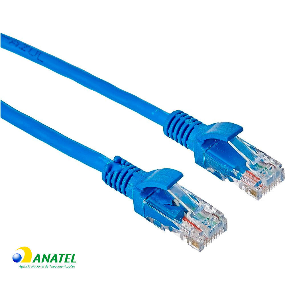 Patch Cord Cat6 U/UTP Azul 1,50 Metros Patch Cord Cat6 U/UTP CMX Azul 1,50 Metros