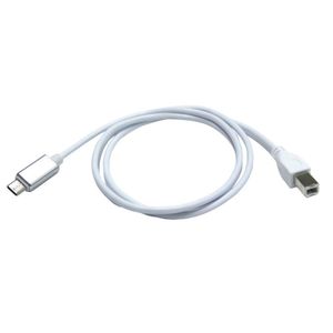 Cabo TIPO-C x USB-B 2.0 para Impressora 1,0 Metro