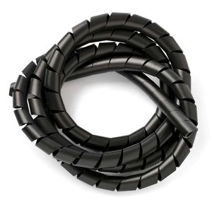 Spiral Tube com 1/4 Pol. Preto
