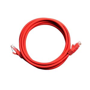Patch Cord Cat6 24AWG Vermelho 1,50 Metros