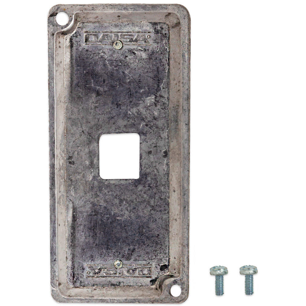 Tampa 1" com Furo para 1 Keystone TM100+W