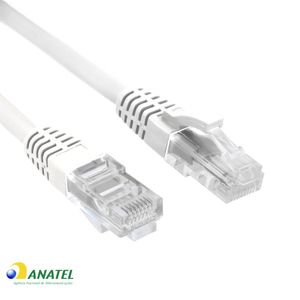 Patch Cord Cat6 U/UTP LSZH Branco 1,50 Metros
