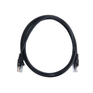 Patch Cord Cat6 U/UTP LSZH Preto 1,50 Metros