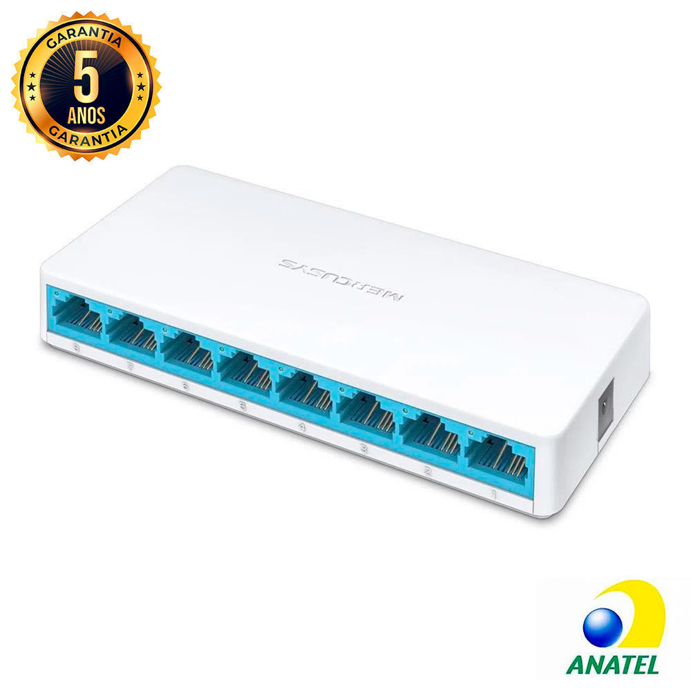 Switch 8 Portas Fast MS108