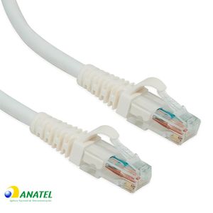 Patch Cord Cat6 U/UTP LSZH GigaLan Furukawa Branco 1,50 Metros