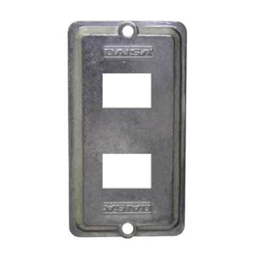 Tampa 3/4" com Furo Para 2 Keystones TM034+W+W