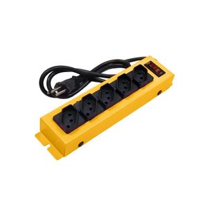 Filtro de Linha com 5 Tomadas 10A com Protetor de Surto e Circuit Break