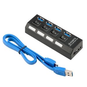 Hub Usb 3.0 4 Portas com Liga e Desliga