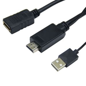 Conversor HDMI Para DisplayPort 4k 1080p com USB