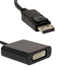 Adaptador Displayport Macho x DVI Fêmea