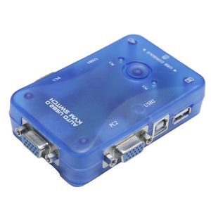 Switch KVM VGA 2 X 1 Automático com Atalho no Teclado