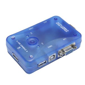 Switch KVM VGA 2 X 1 Automático com Atalho no Teclado