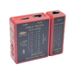 Testador para Cabo HDMI e Cabo de Rede RJ45/RJ11