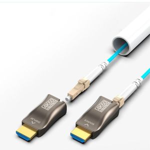 Extensor HDMI 2.0 4K via Fibra Óptica LC até 300 Metros