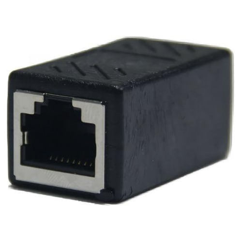 Emenda RJ45 Blindada Cat6 Pino a Pino