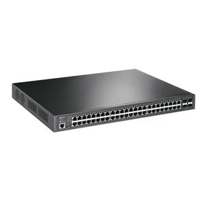 Switch 48 Portas Gigabit POE + com 4 Slots SFP L2 TL-SG3452P
