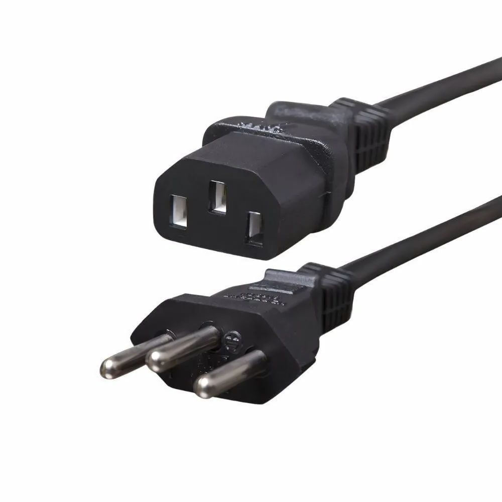 Cabo de Força Tripolar 3 X 0,75MM NBR 10A 3,0 Metros