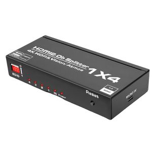 Splitter HDMI 1 x 4 4K com Áudio Spdif Versão 2.0 60HZ com Edid