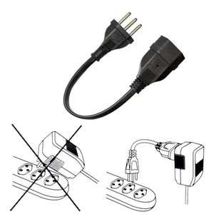 Extensão Mini Cordão 2P+T com cabo PP 10A