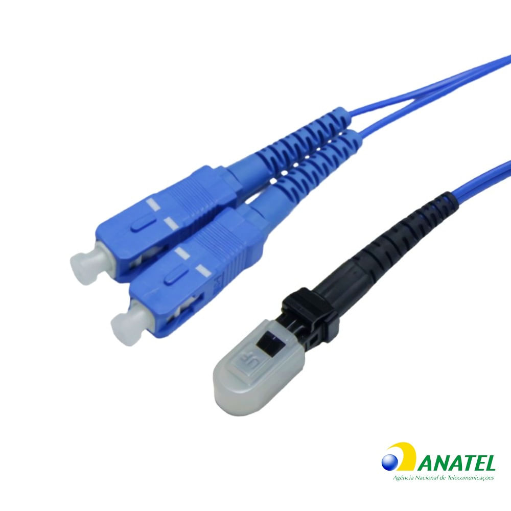 Cordão Óptico Duplex MT-RJ SC/SPC SM Furukawa 2,50 Metros