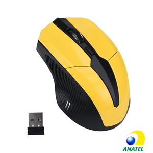 Mouse Óptico sem Fio 2.4GHZ 1600DPI