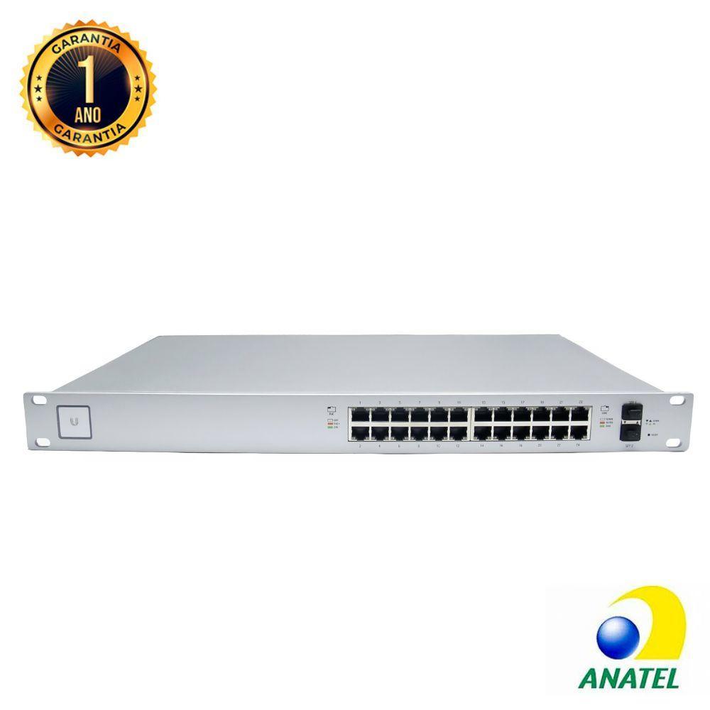 Switch 24 Portas POE + 2 Portas SFP US 24 250W Switch 24 Portas POE + 2 Portas SFP - US 24 250W