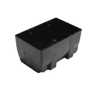 Fundo de Caixa Open Box para 4 Blocos Preto QM17119.00