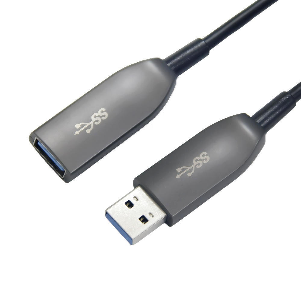 Cabo Extensor Fibra USB 3.0 AM x AF Amplificado 20,0 metros Cabo Extensor Fibra USB 3.0 AM x AF Amplificado  20,0 metros