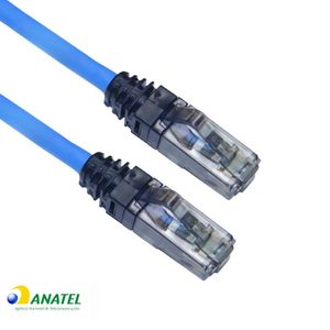 Patch Cord Cat6 U/UTP LSZH GigaLan Premium Furukawa Azul 0,50cm