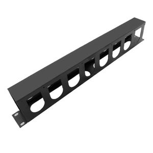 Guia de Cabo Horizontal 1U 19"