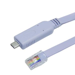 Cabo Console USB TIPO-C x RJ45 1,80 Metros