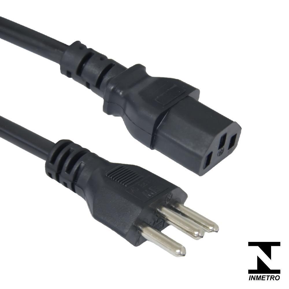 Cabo de Força C13 x NBR 14136 16A 1,80 Metros