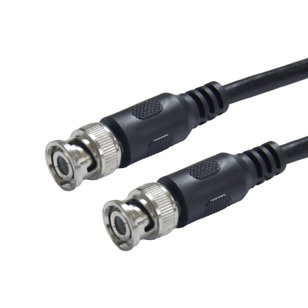 Cabo Coaxial Montado RG59 BNC 1,80 Metros Cabo Coaxial Montado RGC BNC- 2mts