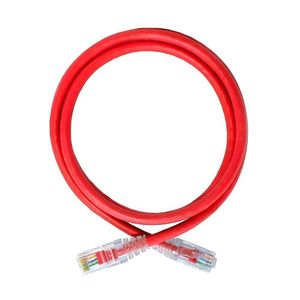 Patch Cord CAT6 U/UTP LSZH Gigalan Furukawa Vermelho 5,0 Metros
