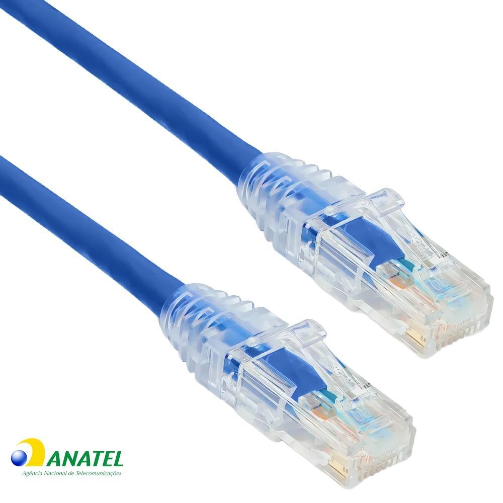 Patch Cord Cat6 U/UTP CM Multilan Furukawa Azul 2,50 Metros