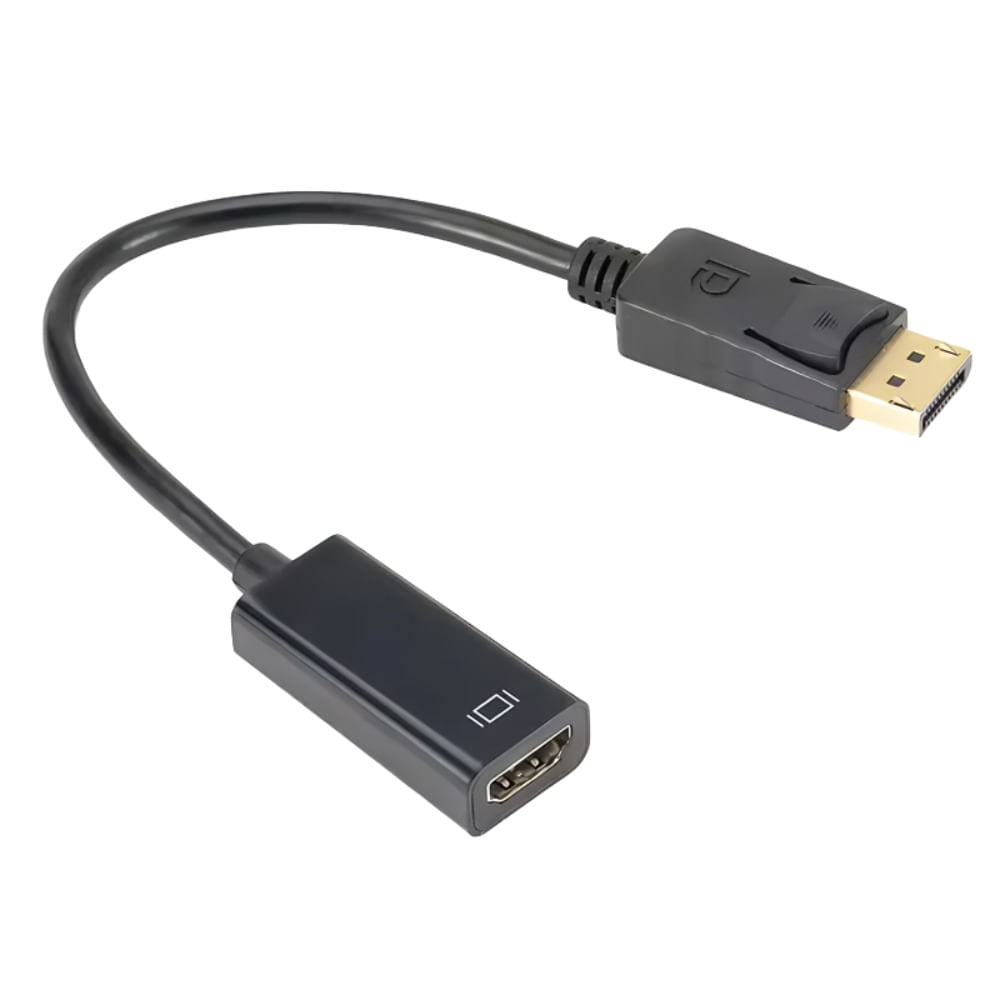 Adaptador Displayport Macho x HDMI Fêmea