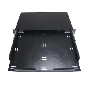 Bandeja para Acomodação de Cabos Ópticos 1u Rack 19" Preto