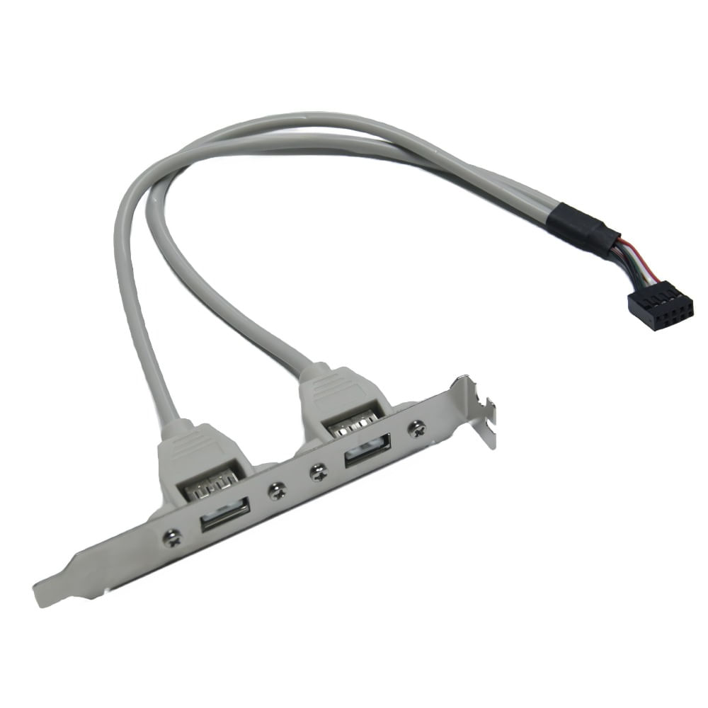 Espelho com 2 Portas USB 2.0 8 Vias