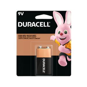 Bateria 9V Alcalina Duracell
