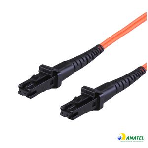 Cordão Óptico Duplex MT-MT/RJ MM 2,0 Metros